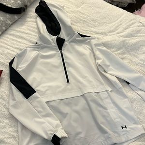 under armour 1/4 zip rain jacket